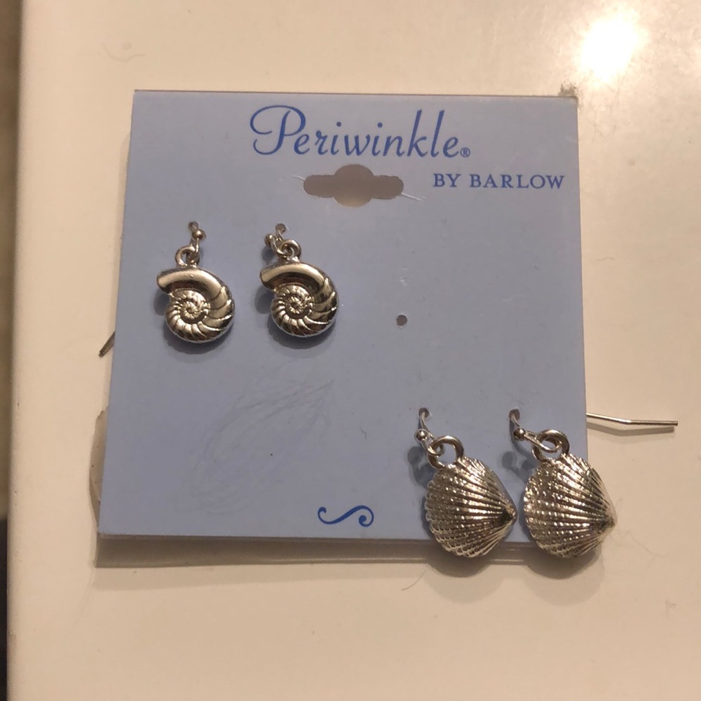 seashell earrings